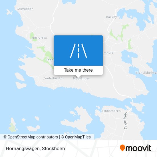 Hörnängsvägen map