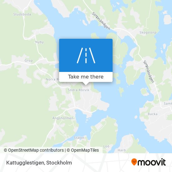 Kattugglestigen map