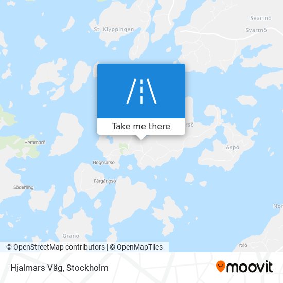 Hjalmars Väg map