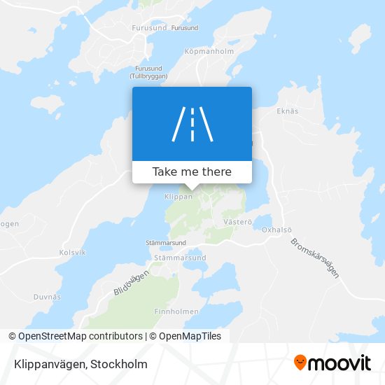 Klippanvägen map