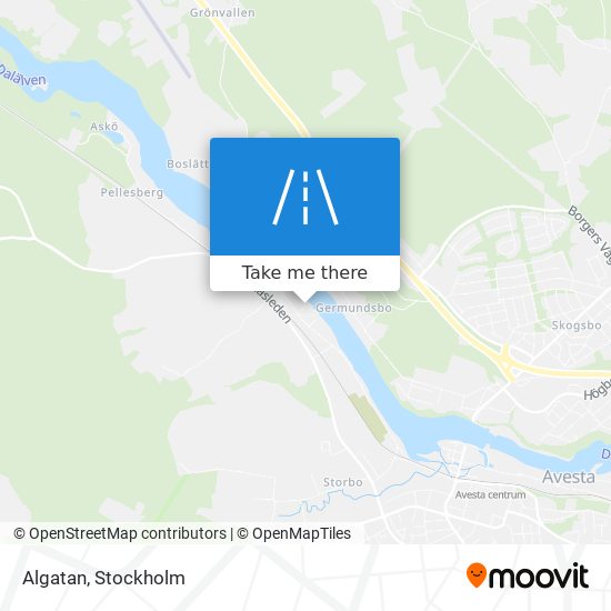 Algatan map