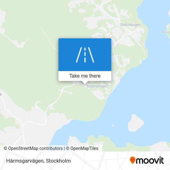 Härmsgarvägen map