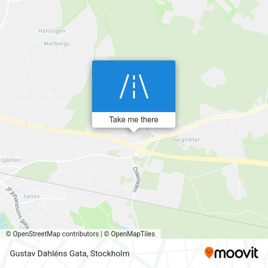 Gustav Dahléns Gata map