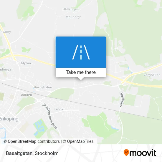 Basaltgatan map