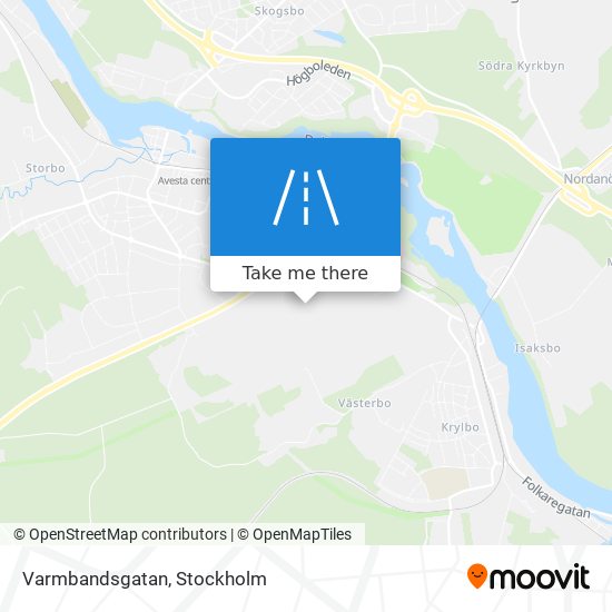 Varmbandsgatan map