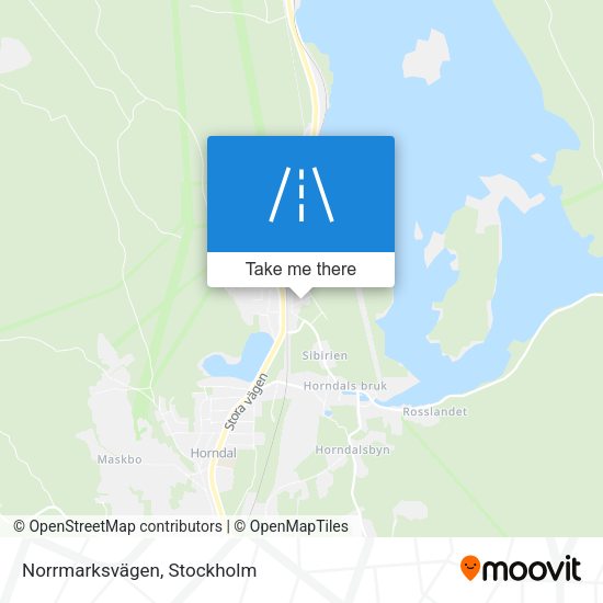 Norrmarksvägen map