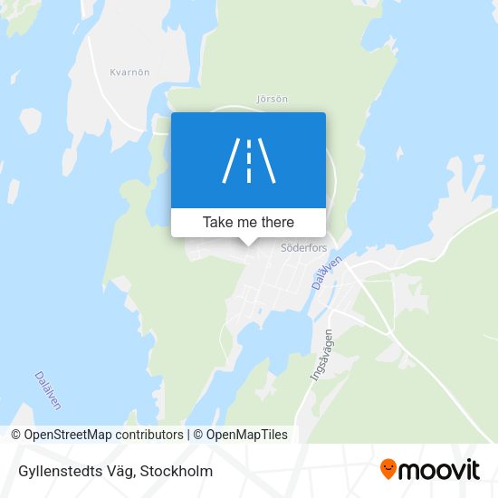 Gyllenstedts Väg map