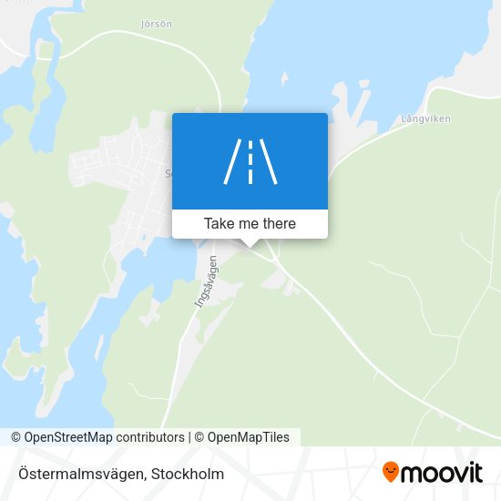 Östermalmsvägen map