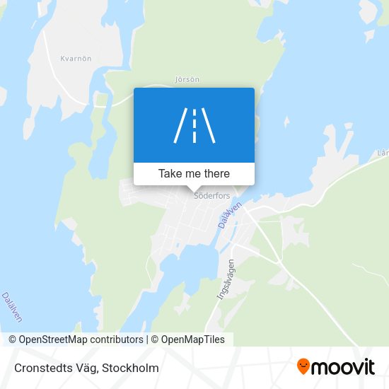 Cronstedts Väg map