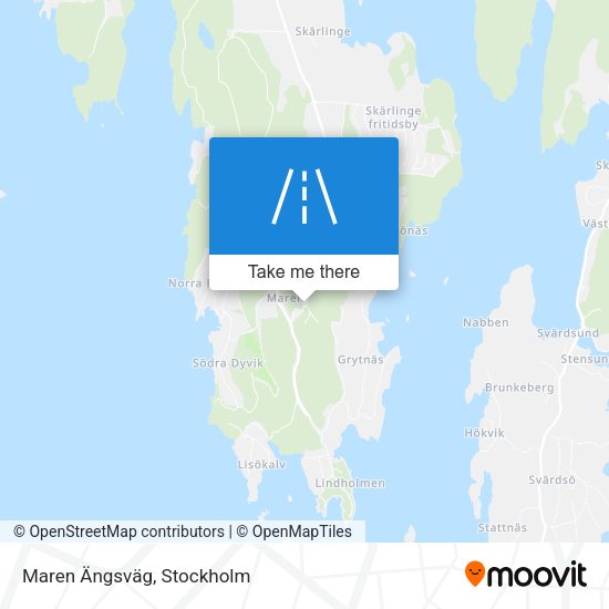 Maren Ängsväg map