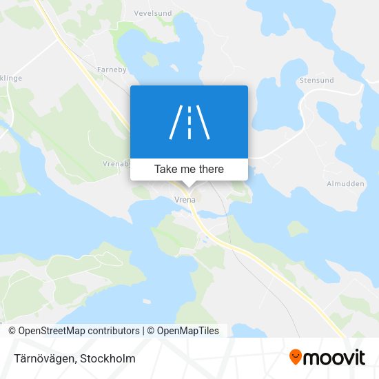 Tärnövägen map
