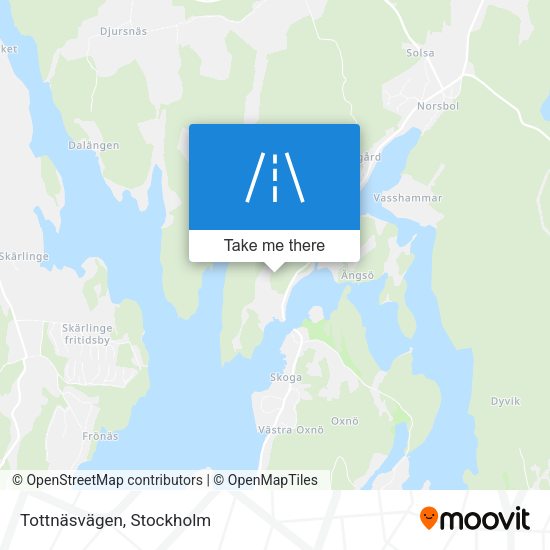 Tottnäsvägen map
