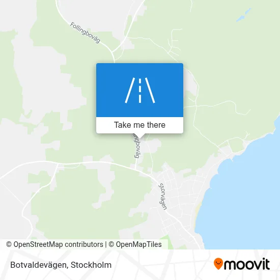 Botvaldevägen map