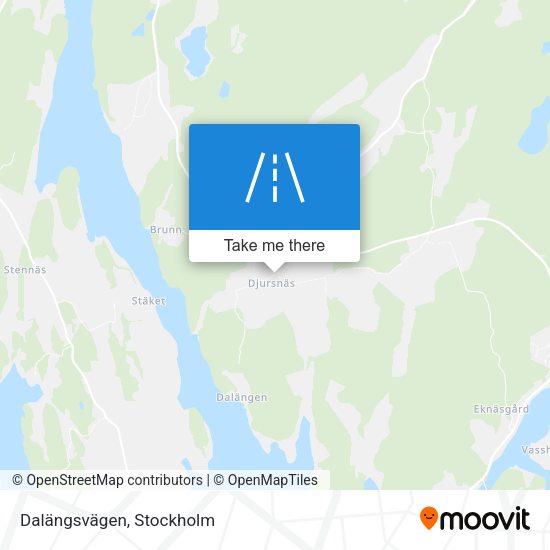 Dalängsvägen map