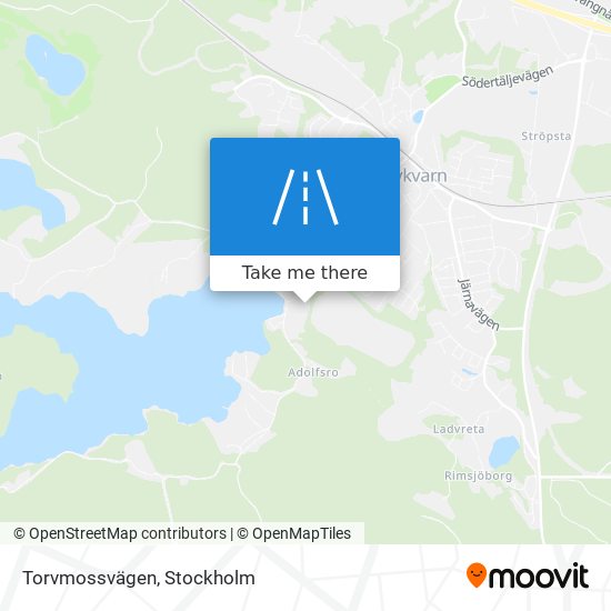 Torvmossvägen map