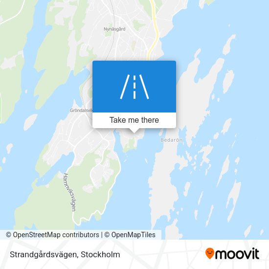 Strandgårdsvägen map