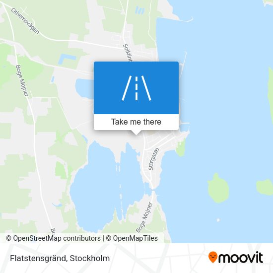 Flatstensgränd map