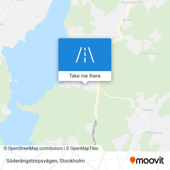 Söderängstorpsvägen map