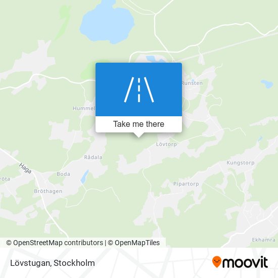 Lövstugan map