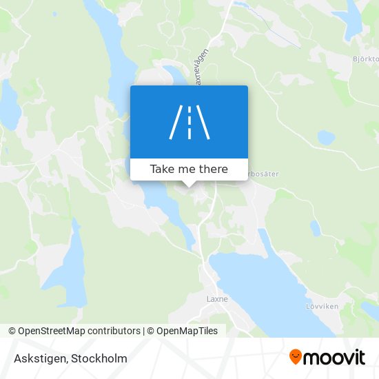 Askstigen map