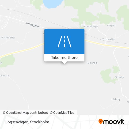Högstavägen map