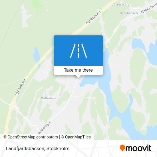 Landfjärdsbacken map