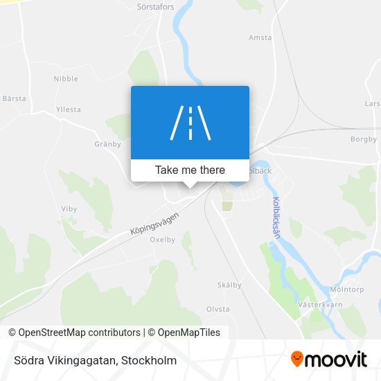 Södra Vikingagatan map