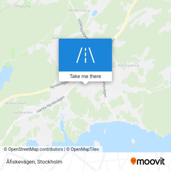 Åfiskevägen map