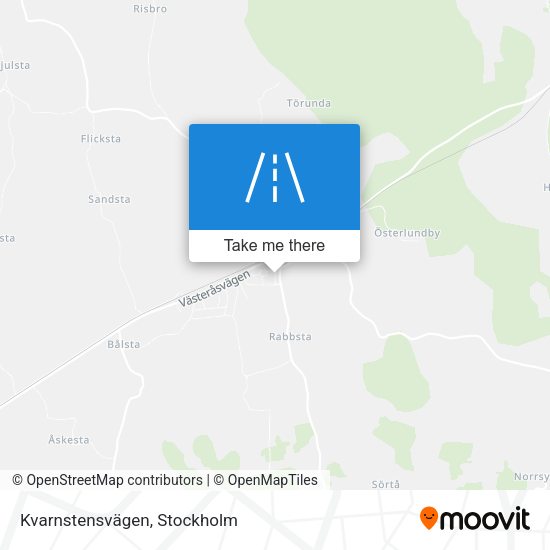 Kvarnstensvägen map