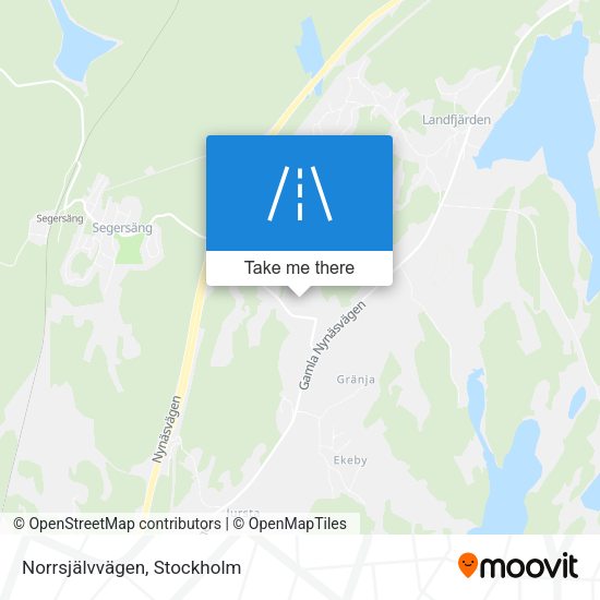 Norrsjälvvägen map