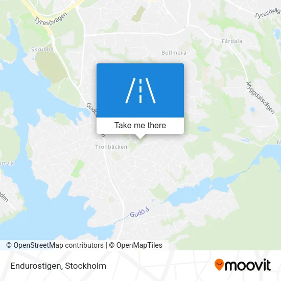 Endurostigen map