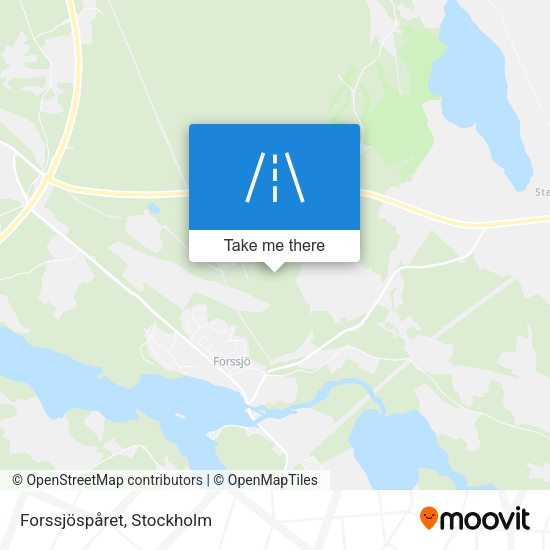 Forssjöspåret map