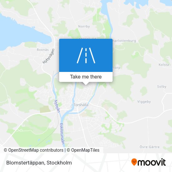Blomstertäppan map