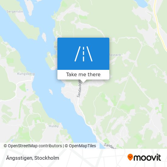 Ängsstigen map