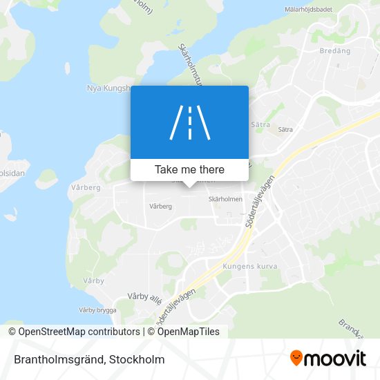 Brantholmsgränd map