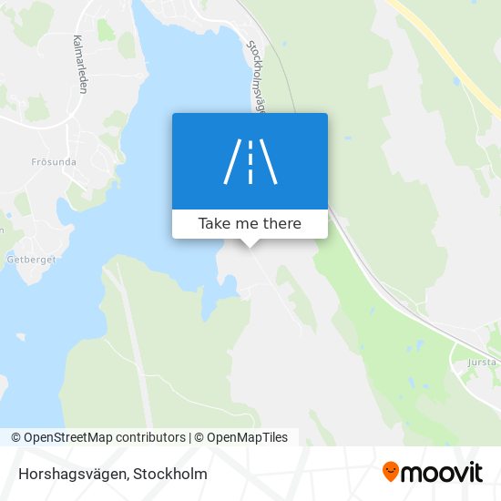 Horshagsvägen map