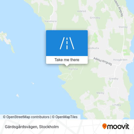 Gärdsgårdsvägen map