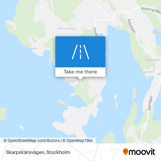 Skarpskärsvägen map