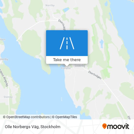 Olle Norbergs Väg map