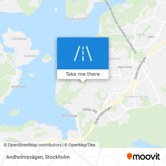 Andholmsvägen map