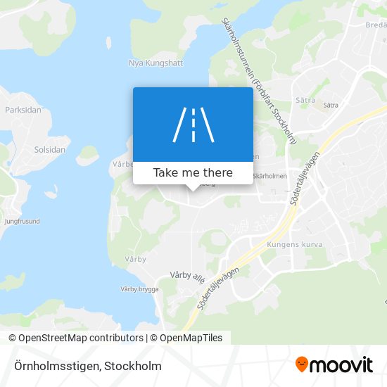 Örnholmsstigen map