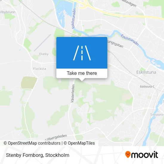 Stenby Fornborg map