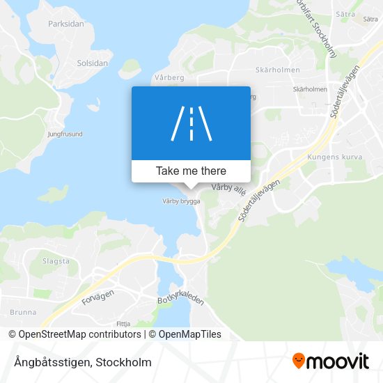 Ångbåtsstigen map