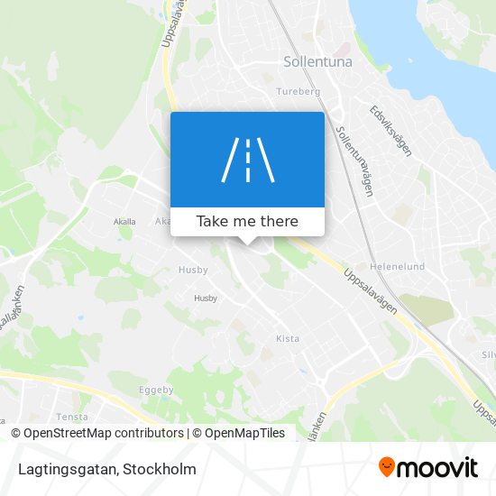 Lagtingsgatan map