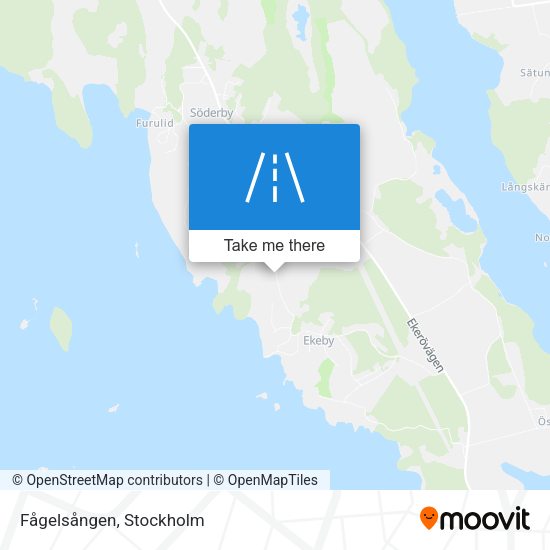 Fågelsången map