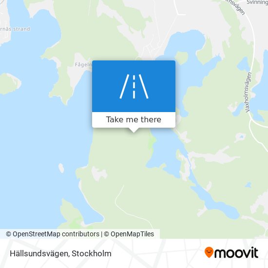 Hällsundsvägen map