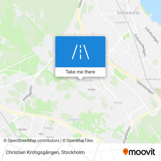 Christian Krohgsgången map