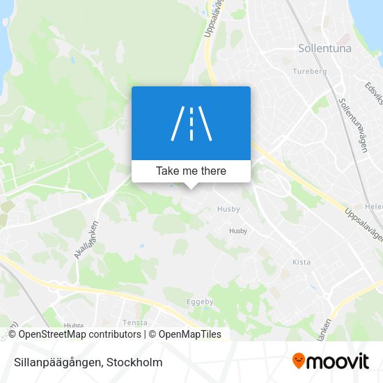 Sillanpäägången map