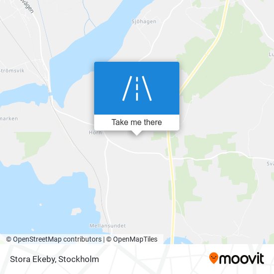 Stora Ekeby map