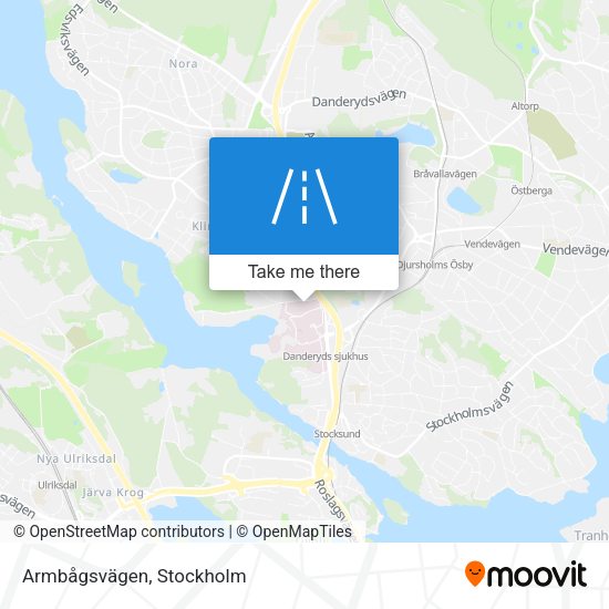 Armbågsvägen map